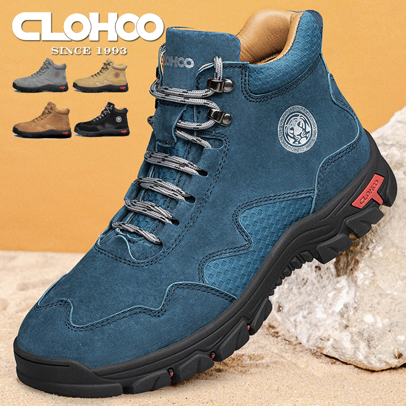 Men'S Accessories Leather - CLOHOOreal-Mocassins décontractés pour hommes, sabots kangourou,
