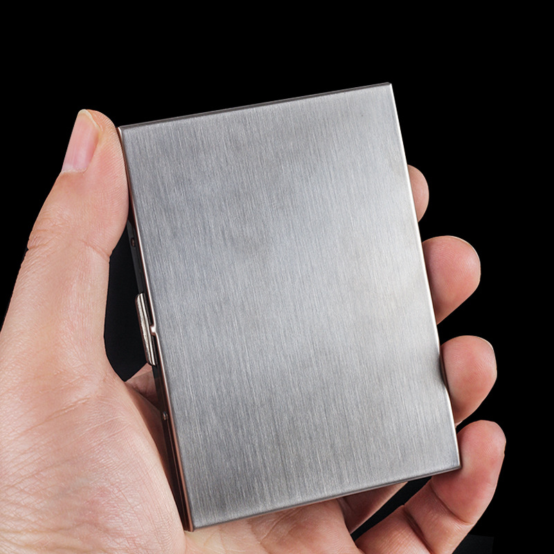 Men Accessories Box - Étui à cigarettes fin et rabattable