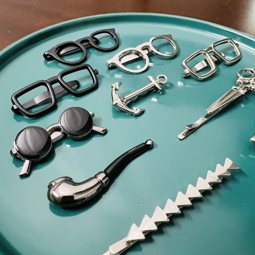 Men'S Minimalist Accessories - Cadre de lunettes en métal coréen,