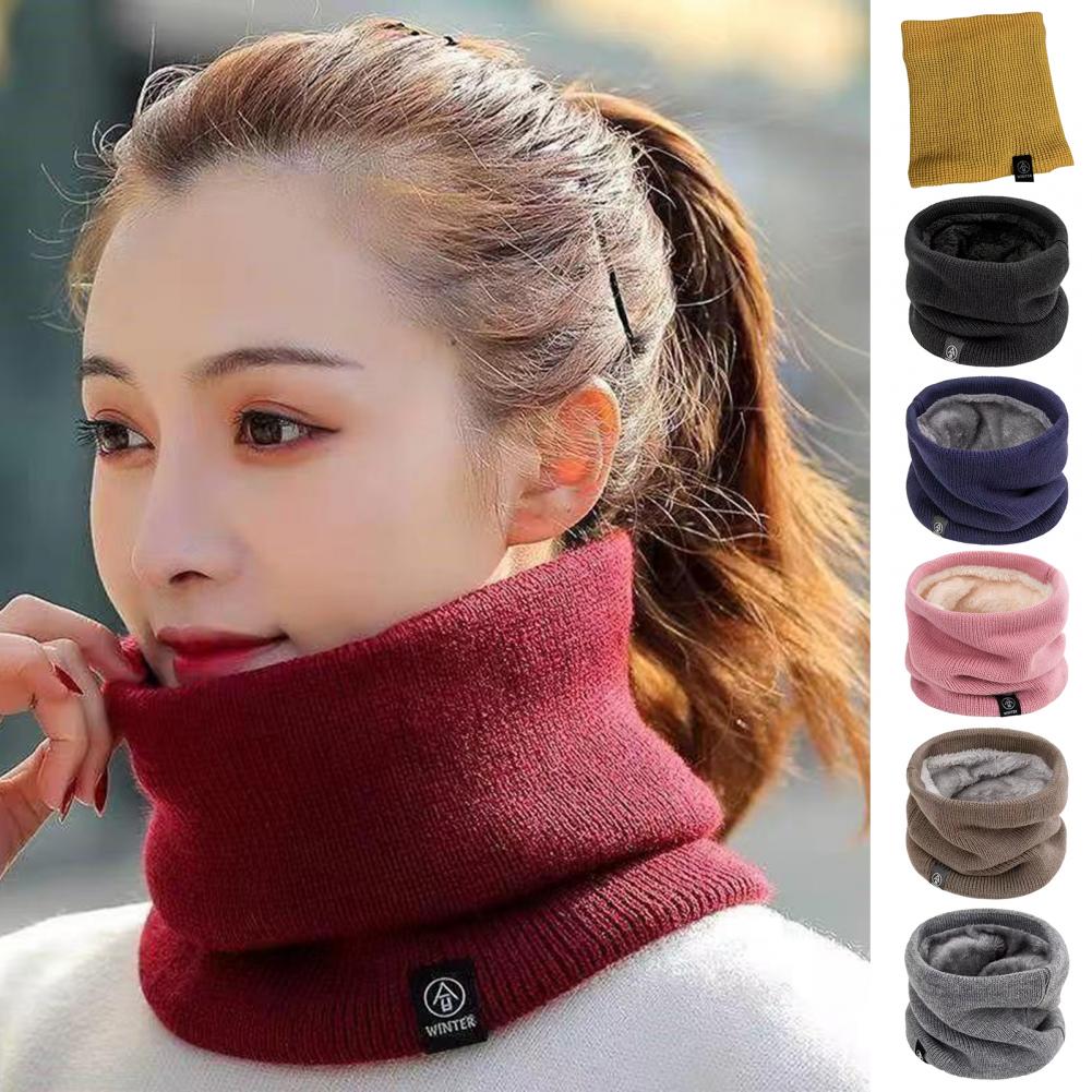 Men Accessories For Neck - Écharpe de cou en peluche épaisse