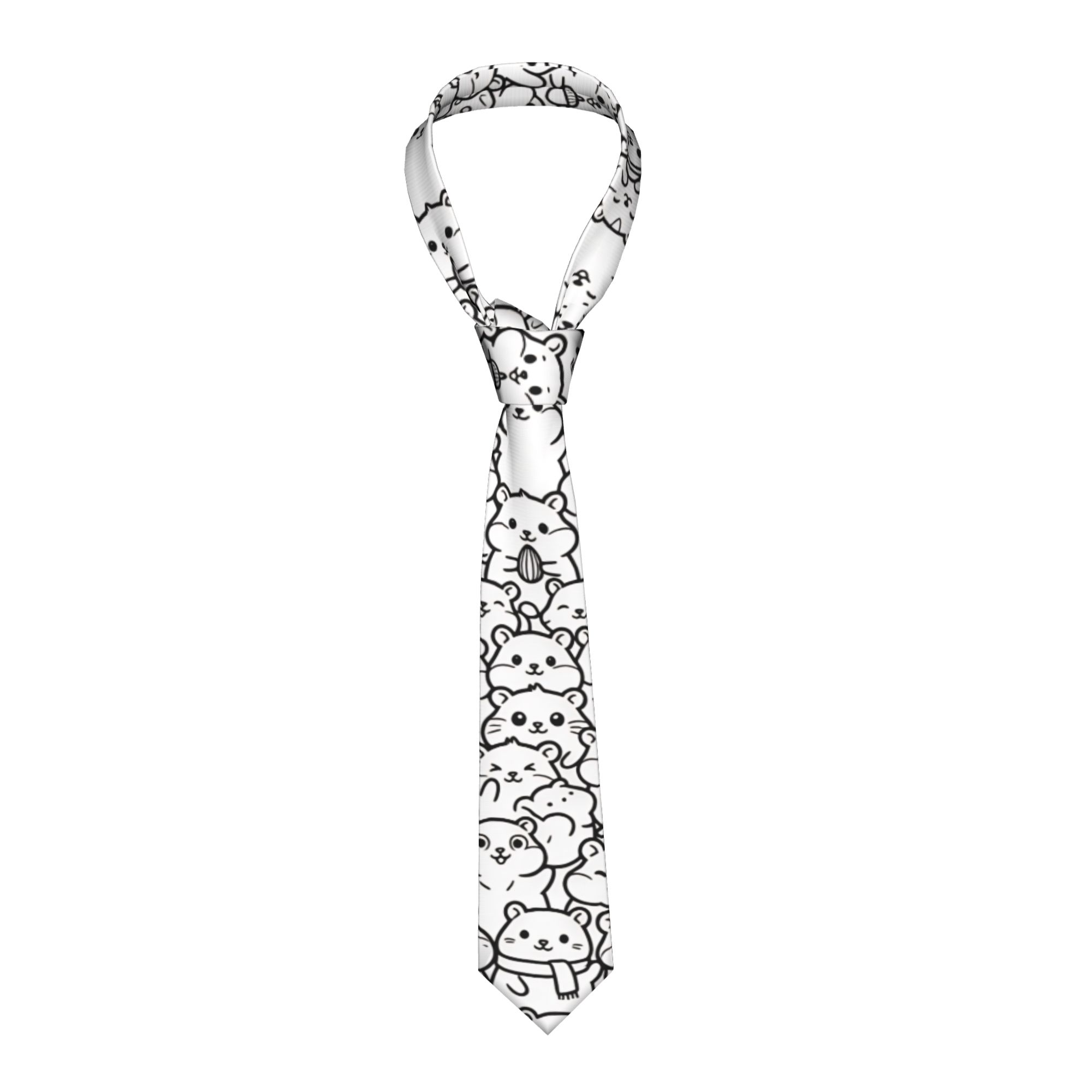 Men Accessories Drawing - Collection de motifs de hamsters mignons,