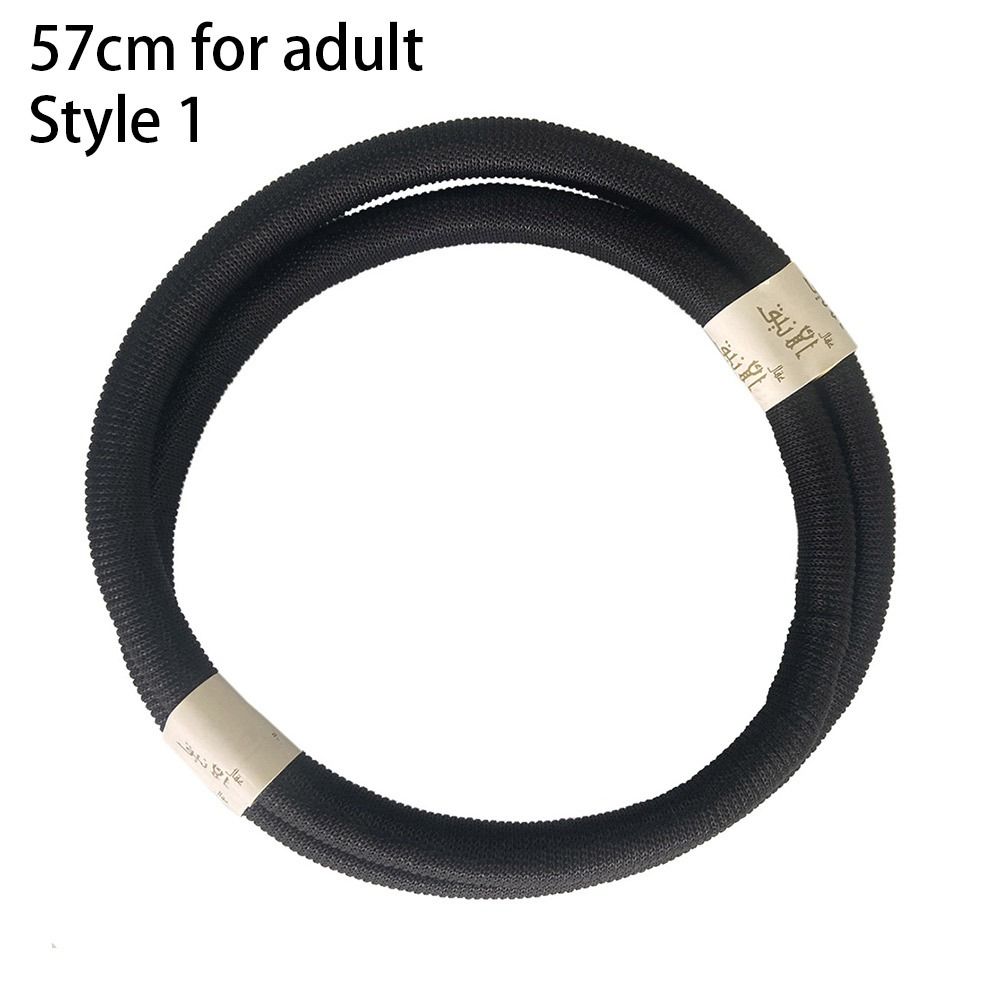 Men Accessories In Dubai - 1 pièce Égal Shemagh noir pour