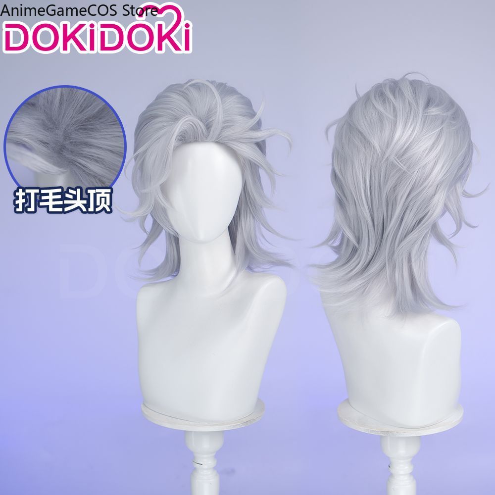 Men Accessories In Silver - Perruque de cosplay Anime Record of