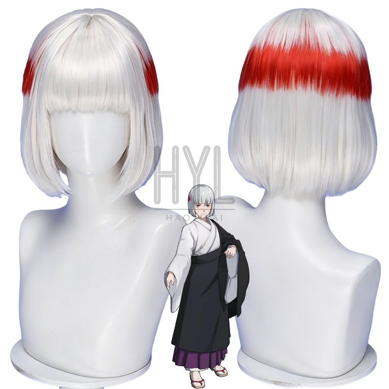 Men Accessories In Silver - Perruque de Cosplay Anime Uraume, cheveux
