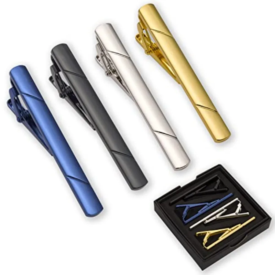 Men Accessories Box - Lot de 4 pinces à cravate
