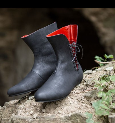 Medieval Men'S Accessories - Chaussures en cuir médiévales pour hommes