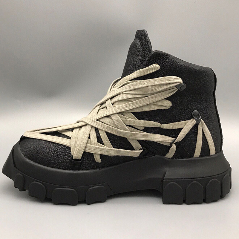 Men'S Accessories Leather - Bottes en cuir originales de luxe