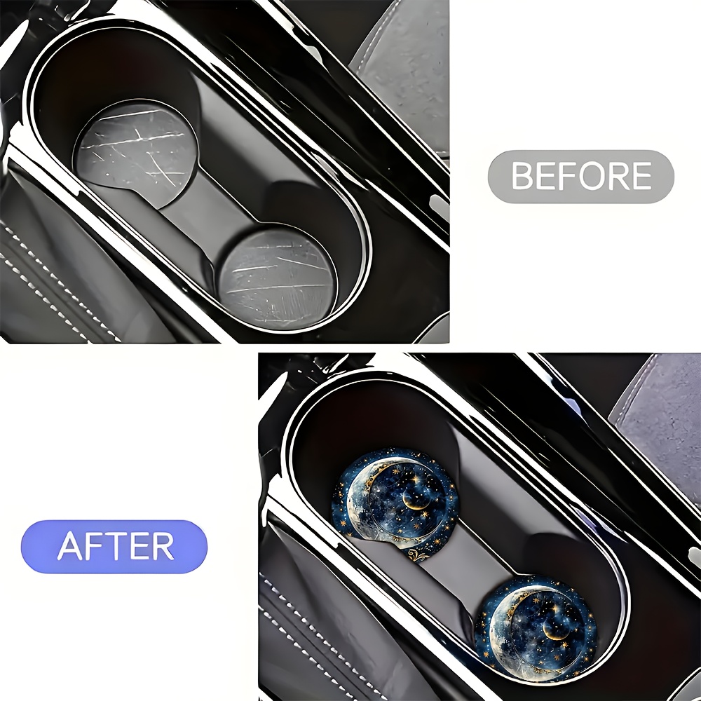 2 sous-verres pour voiture Sta - Men Accessories Box avis et prix
