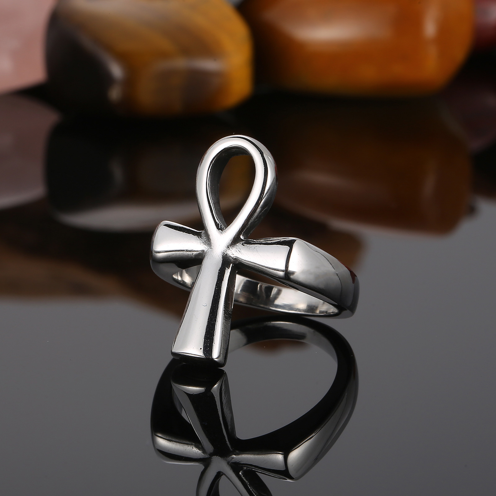 HaoYi-Bague Egypte Cruz en Aci - Men Accessories Egypt avis et prix
