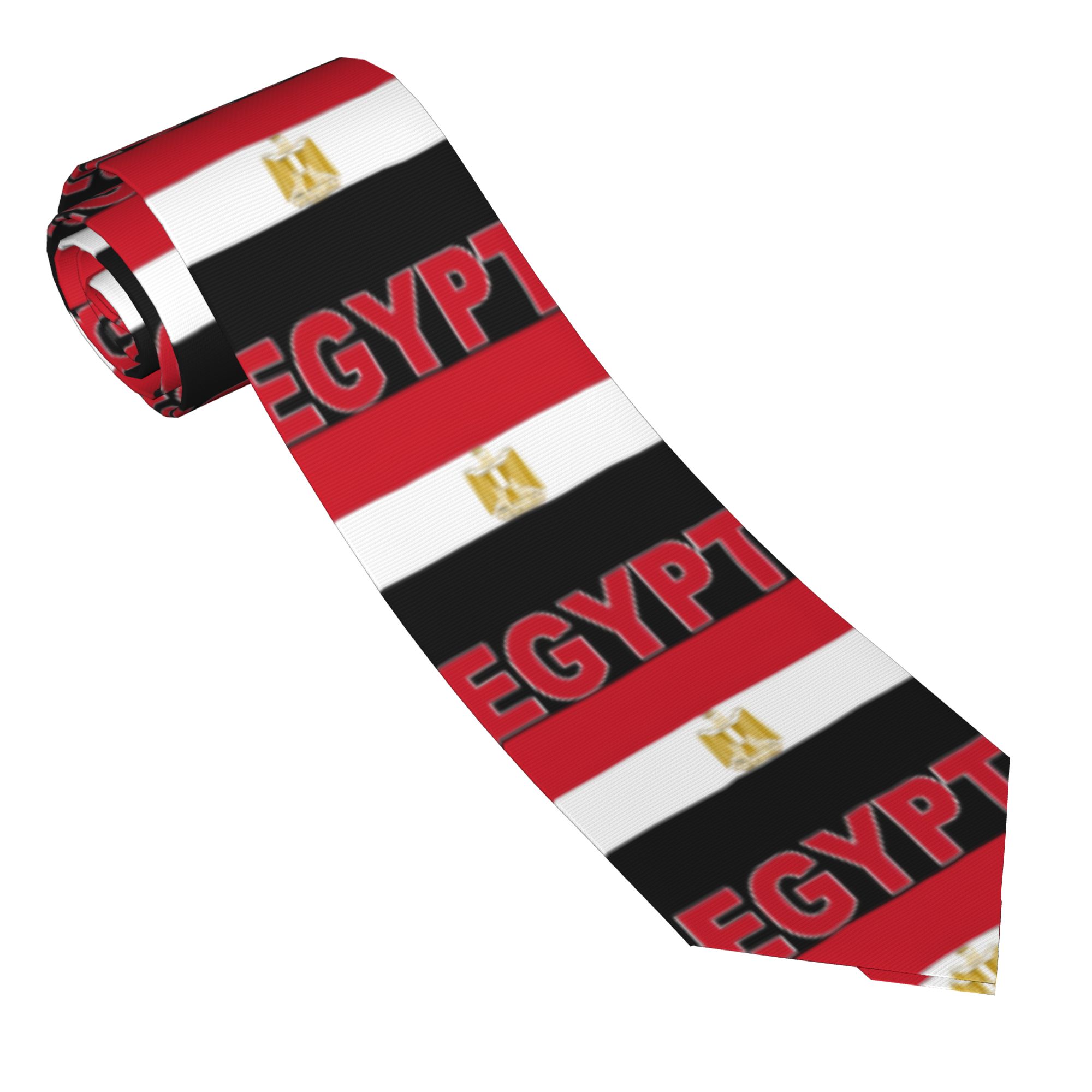 Cravate à motif drapeau égypti - Men Accessories Egypt avis et prix