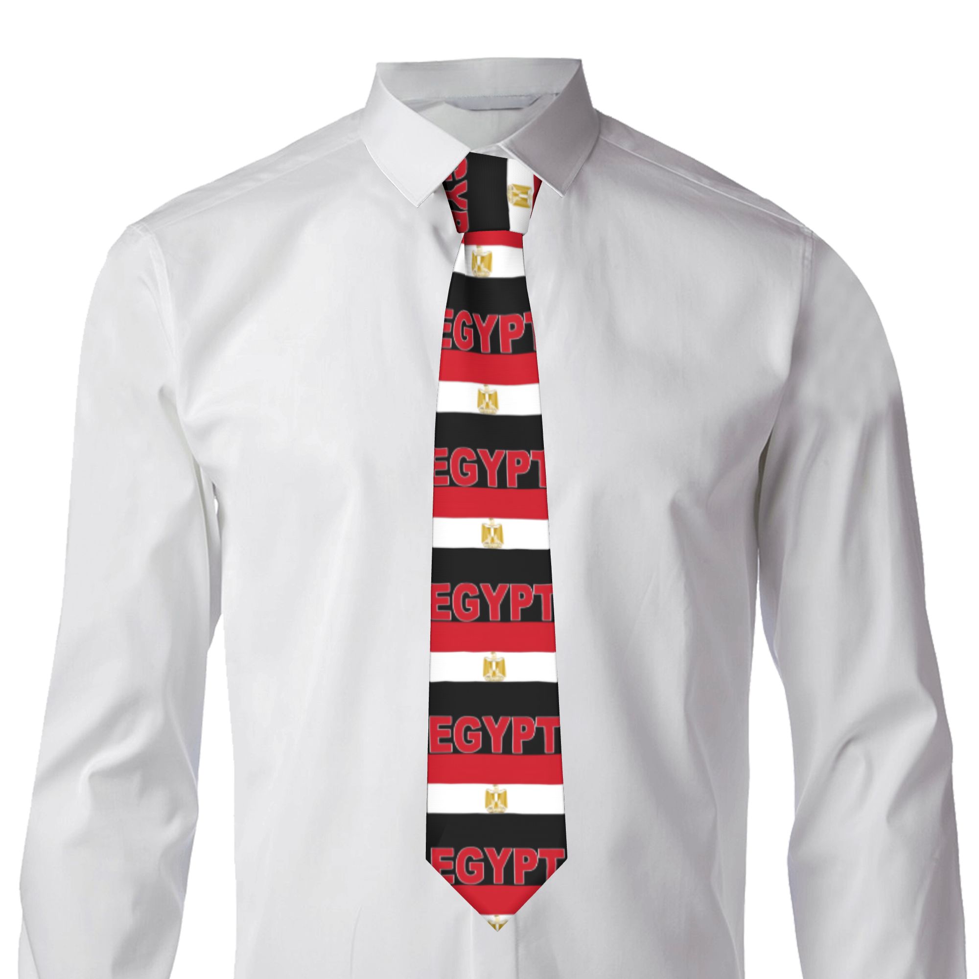 Cravate à motif drapeau égypti - Men Accessories Egypt avis et prix
