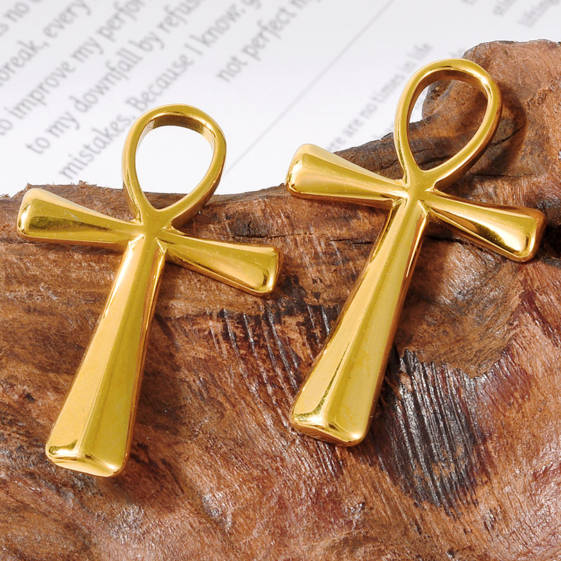 Pendentif croix en acier inoxy - Men Accessories Egypt avis et prix