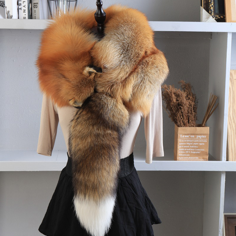 Unisexe vraie fourrure renard  - Men Accessories In Silver avis et prix