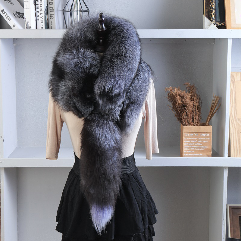 Unisexe vraie fourrure renard  - Men Accessories In Silver avis et prix