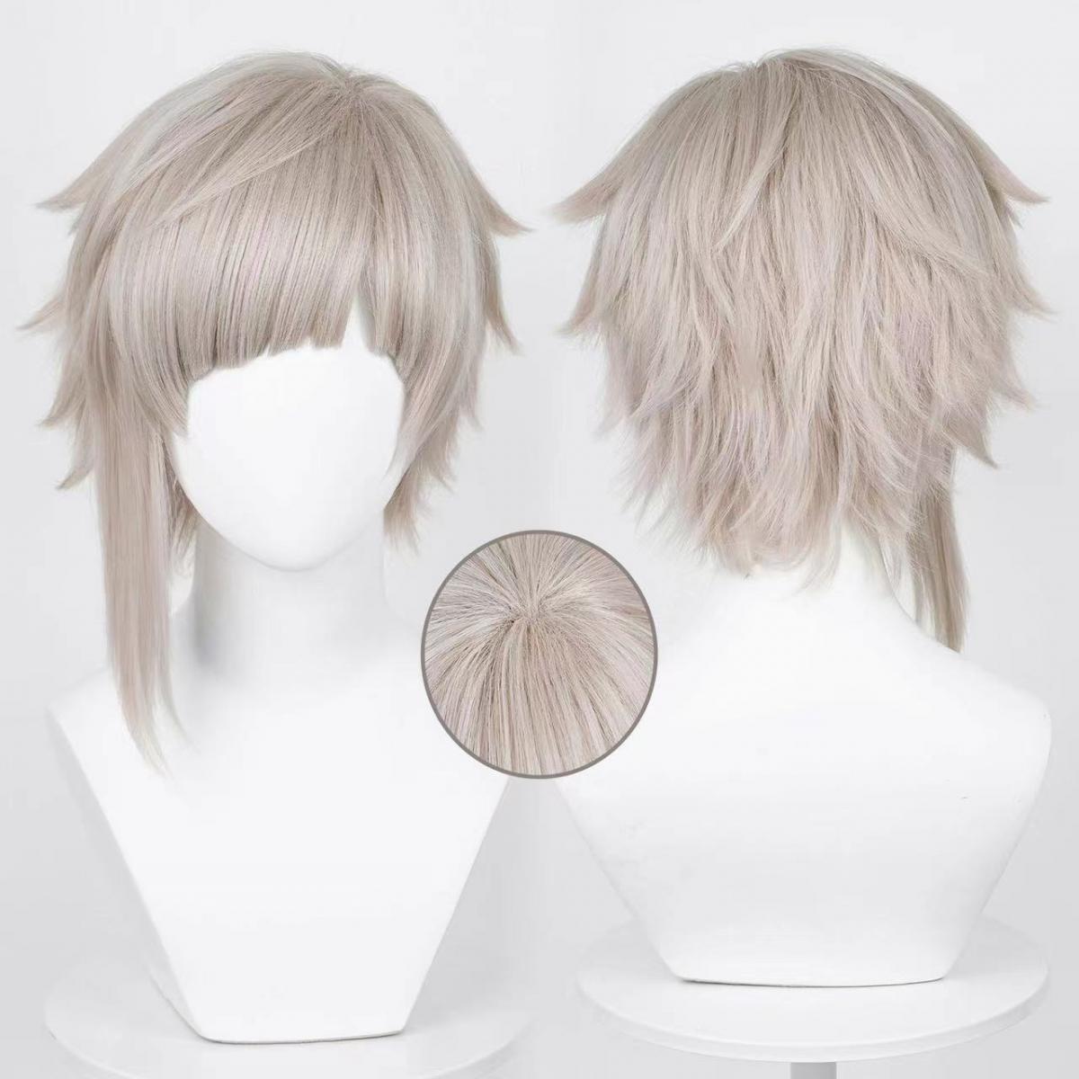 Perruque de cosplay Nakajima A - Men Accessories In Silver avis et prix
