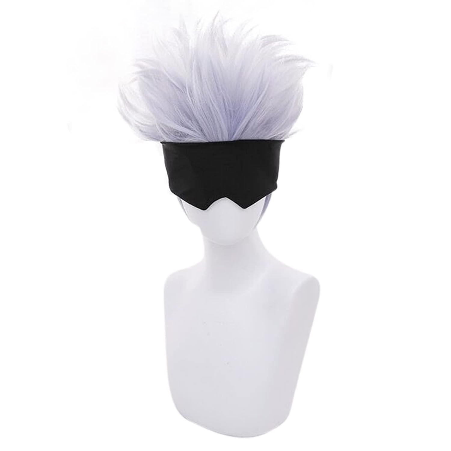 Perruque de Cosplay Courte et  - Men Accessories In Silver avis et prix