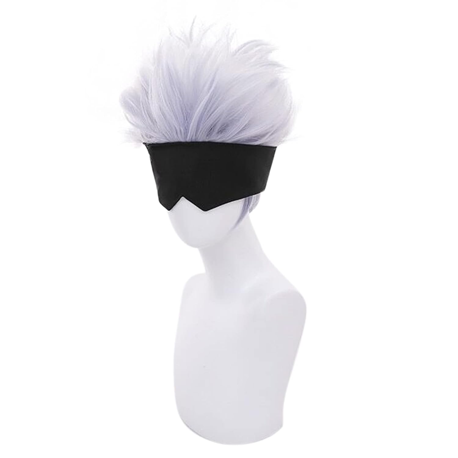 Perruque de Cosplay Courte et  - Men Accessories In Silver avis et prix