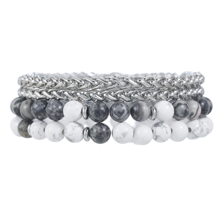 Ensemble de bracelets en pierr - Men Accessories Amazon avis et prix