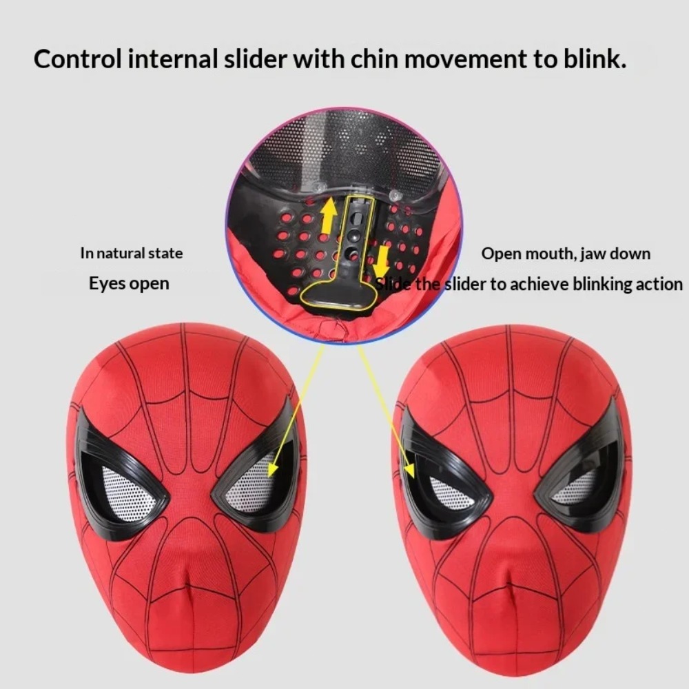 Masque de Spider-Man avec yeux - Men'S Accessories Clothing avis et prix