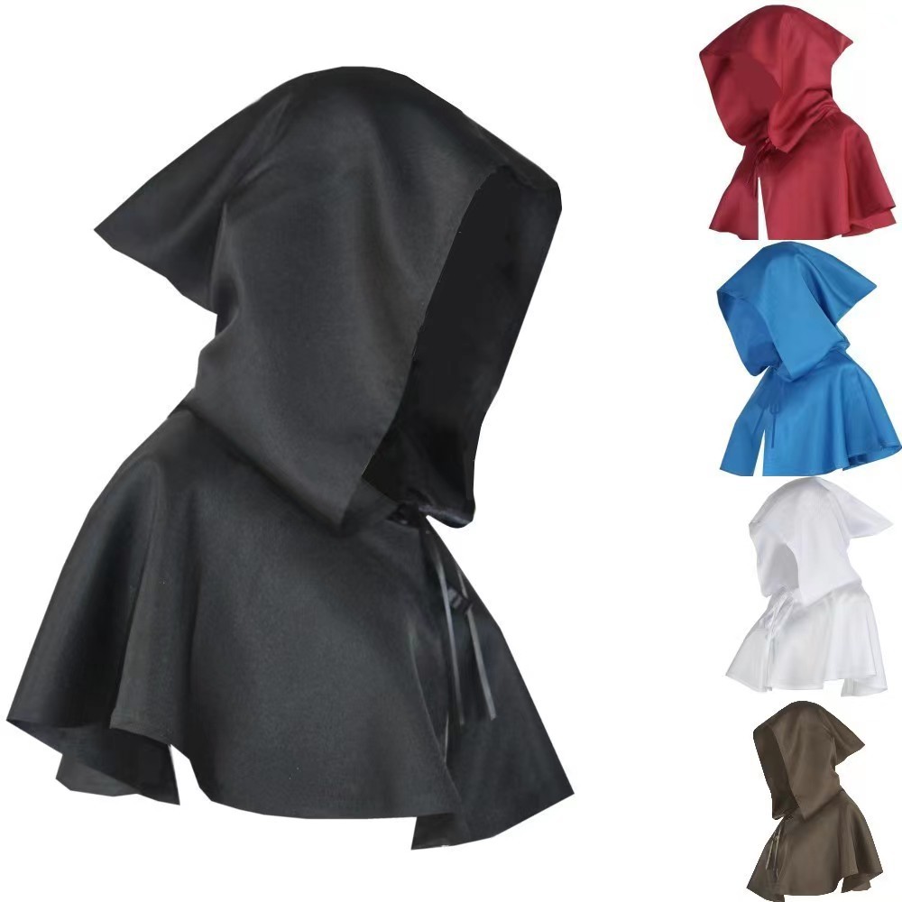 Cape Courte à Capuche pour Cos - Medieval Men'S Accessories avis et prix