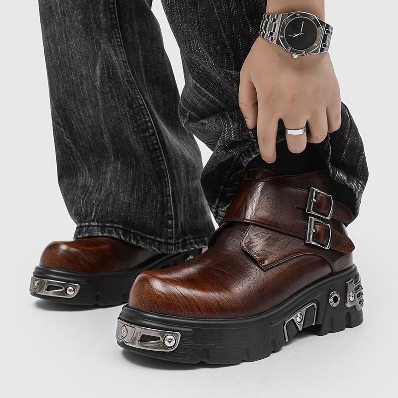 Grande taille hommes mode punk - Men'S Accessories Leather avis et prix
