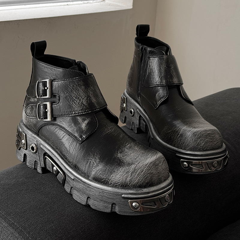 Grande taille hommes mode punk - Men'S Accessories Leather avis et prix