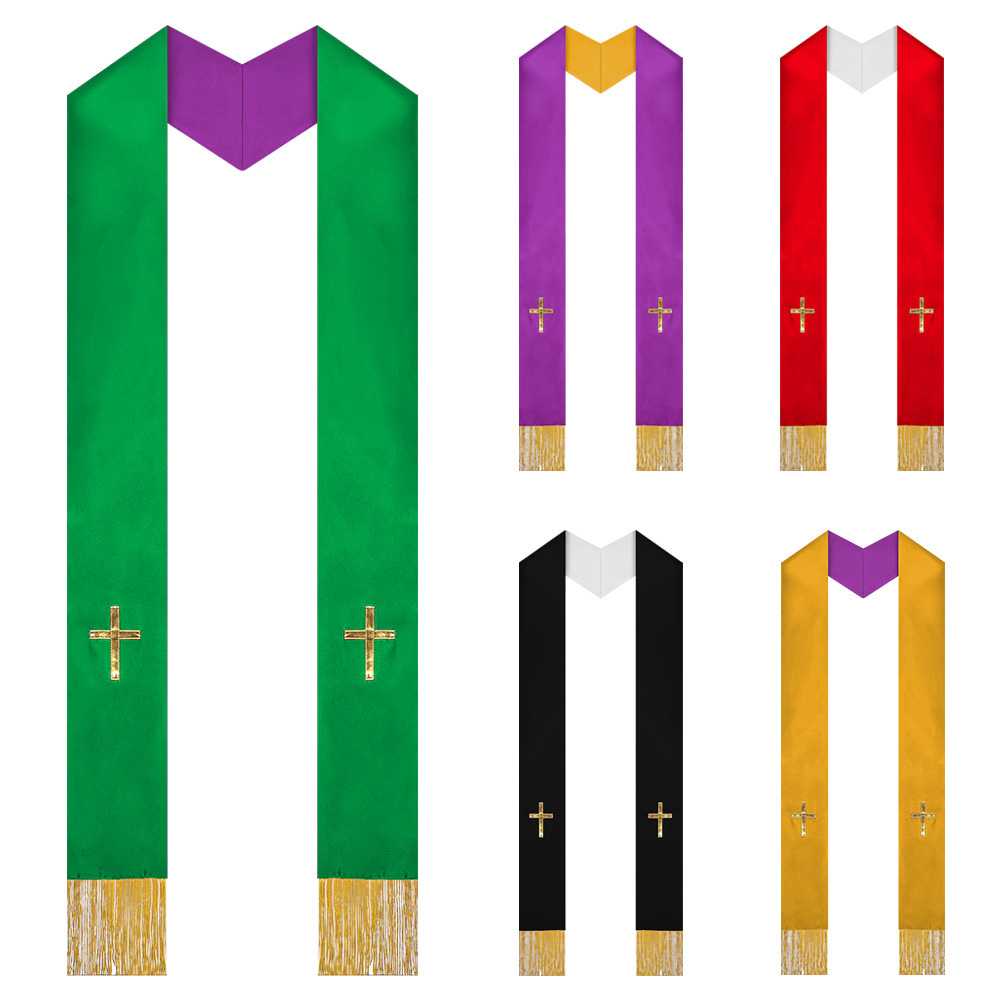 Écharpe de prêtre catholique b - Men'S Accessories Clothing avis et prix