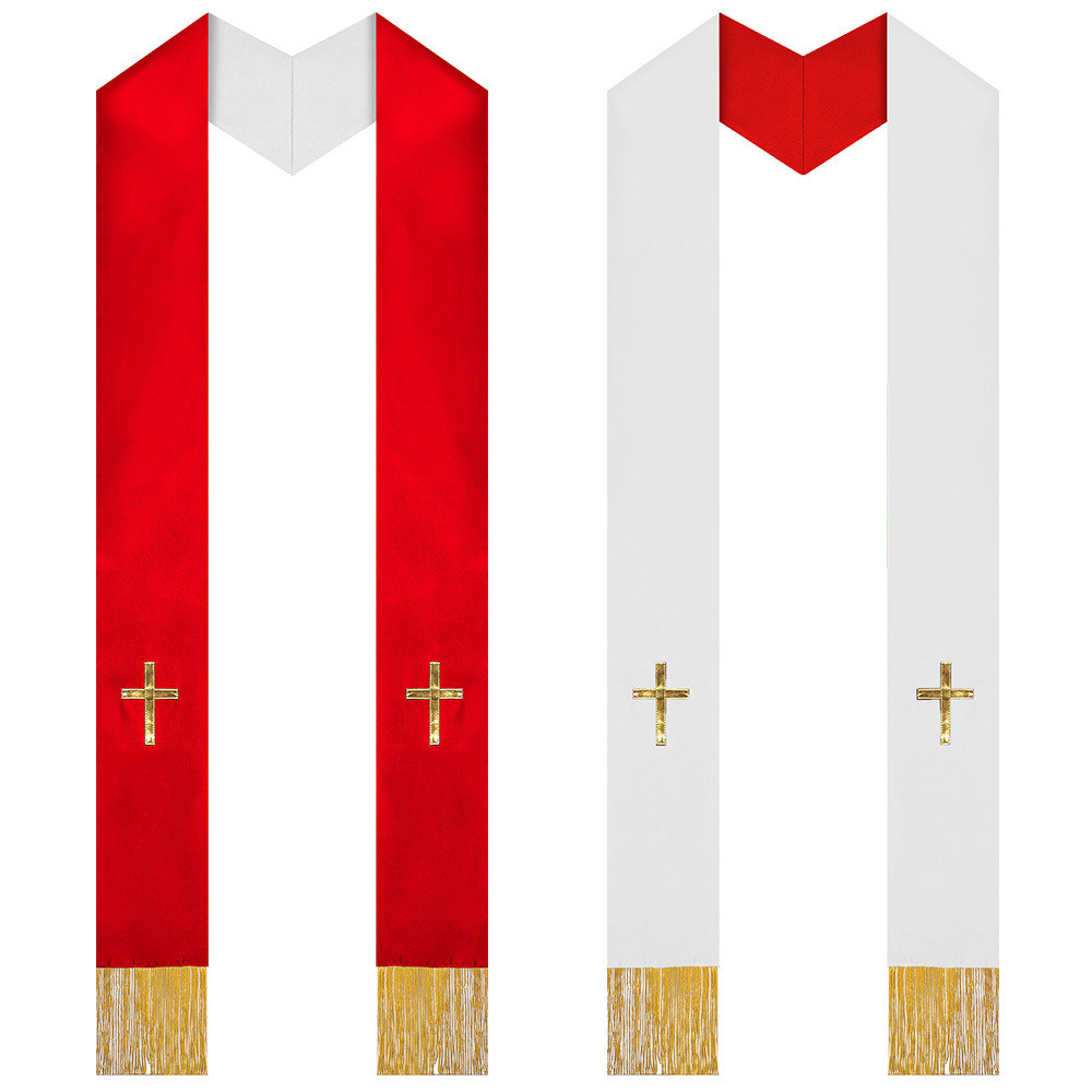 Écharpe de prêtre catholique b - Men'S Accessories Clothing avis et prix