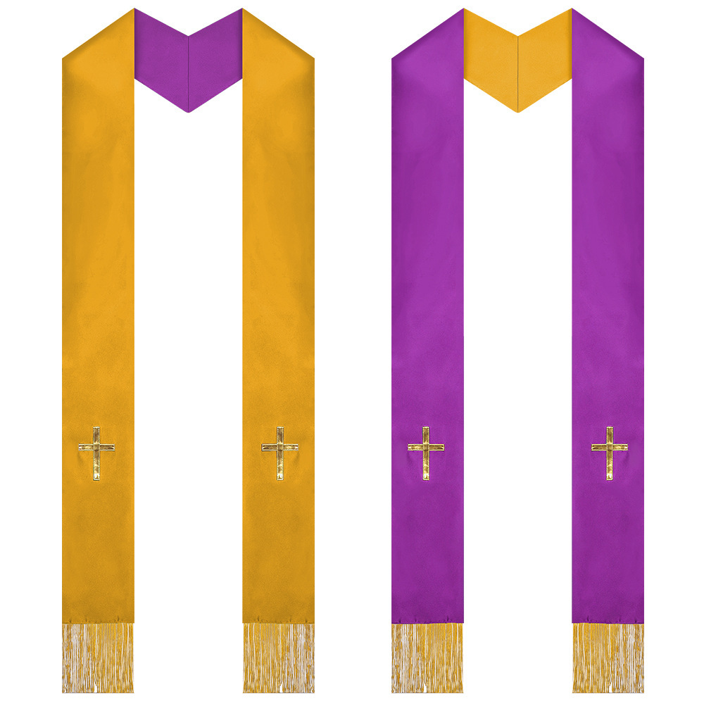 Écharpe de prêtre catholique b - Men'S Accessories Clothing avis et prix