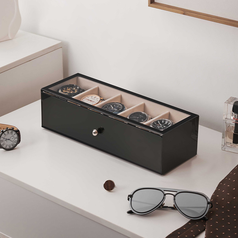 Boîtes à montres en plastique  - Men Accessories Drawer avis et prix