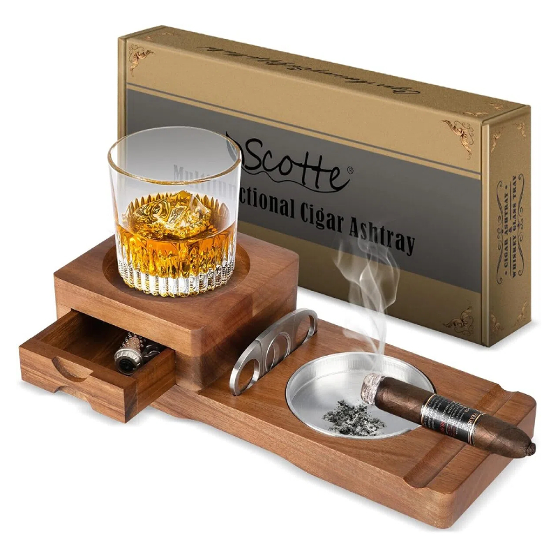 Plateau à cendres et verres à  - Men Accessories Drawer avis et prix
