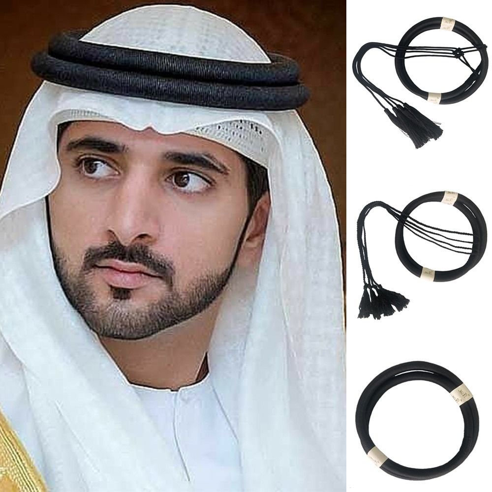 1 pièce Égal Shemagh noir pour - Men Accessories In Dubai avis et prix