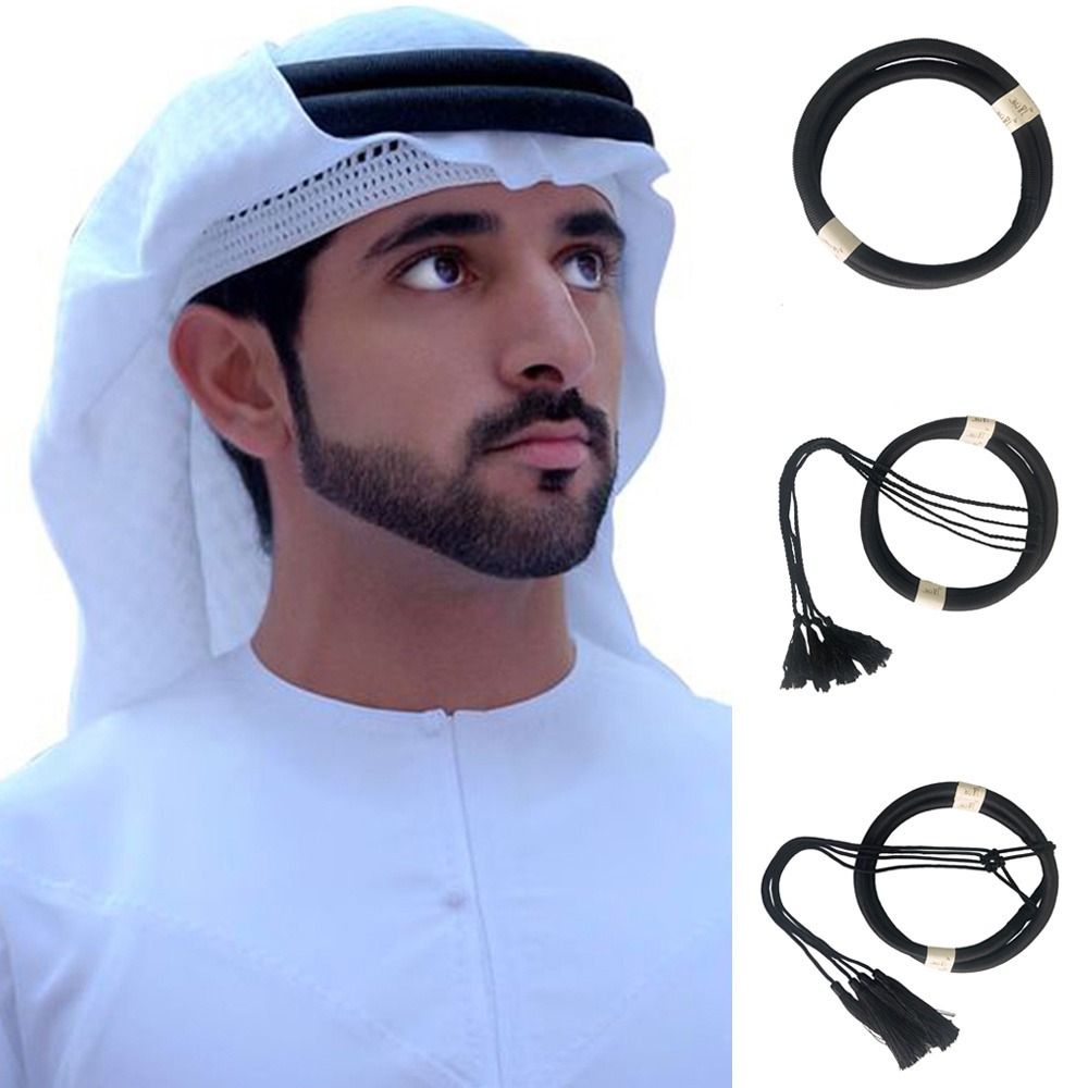 1 pièce Égal Shemagh noir pour - Men Accessories In Dubai avis et prix
