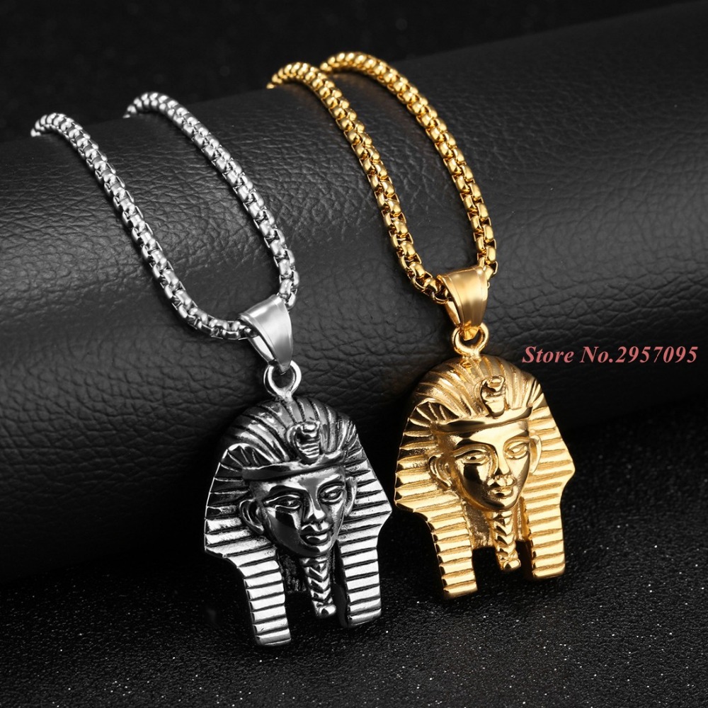 Collier pendentif pharaon égyp - Men Accessories Egypt avis et prix