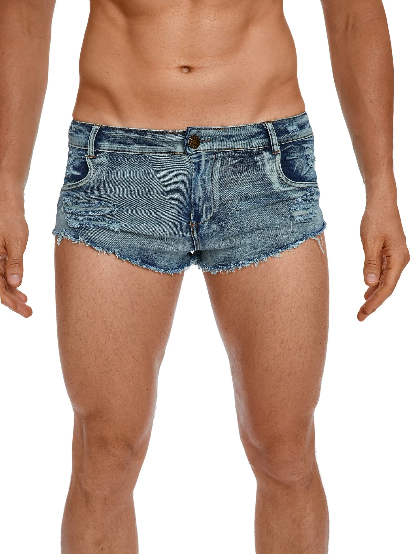 Shorts en jean taille basse po - Men'S Accessories Clothing avis et prix