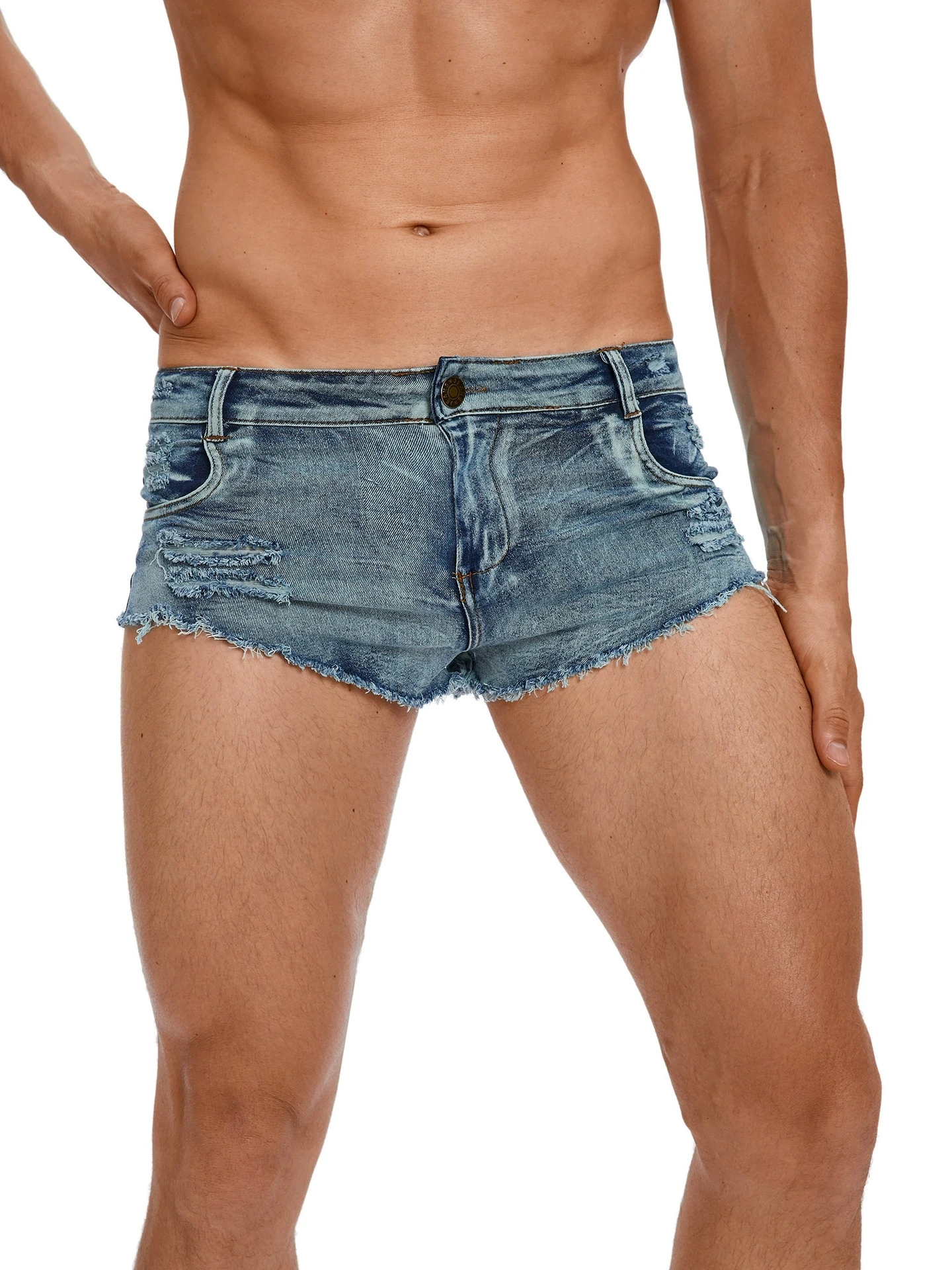 Shorts en jean taille basse po - Men'S Accessories Clothing avis et prix
