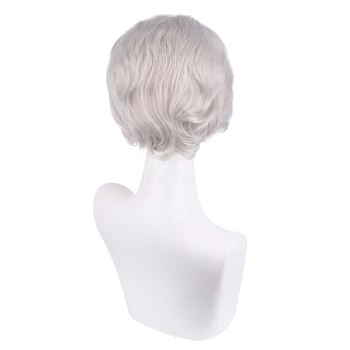 Perruque de cosplay pour homme - Men Accessories In Silver avis et prix