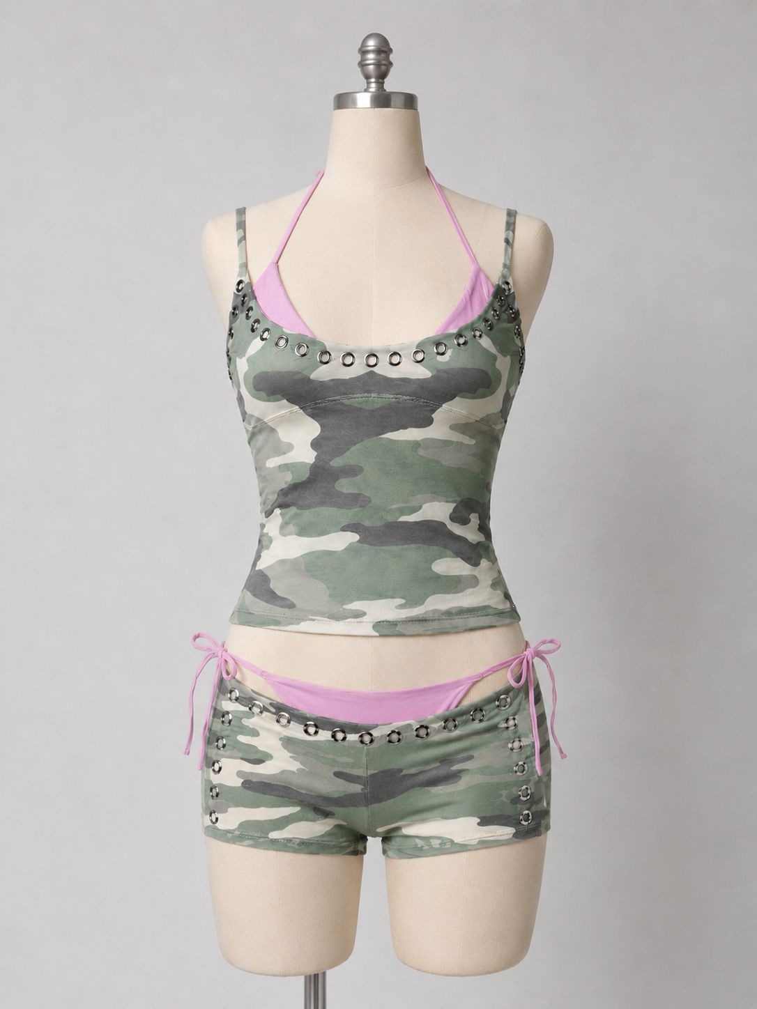 Ensemble camouflage rétro Y2K  - Men Accessories For Neck avis et prix